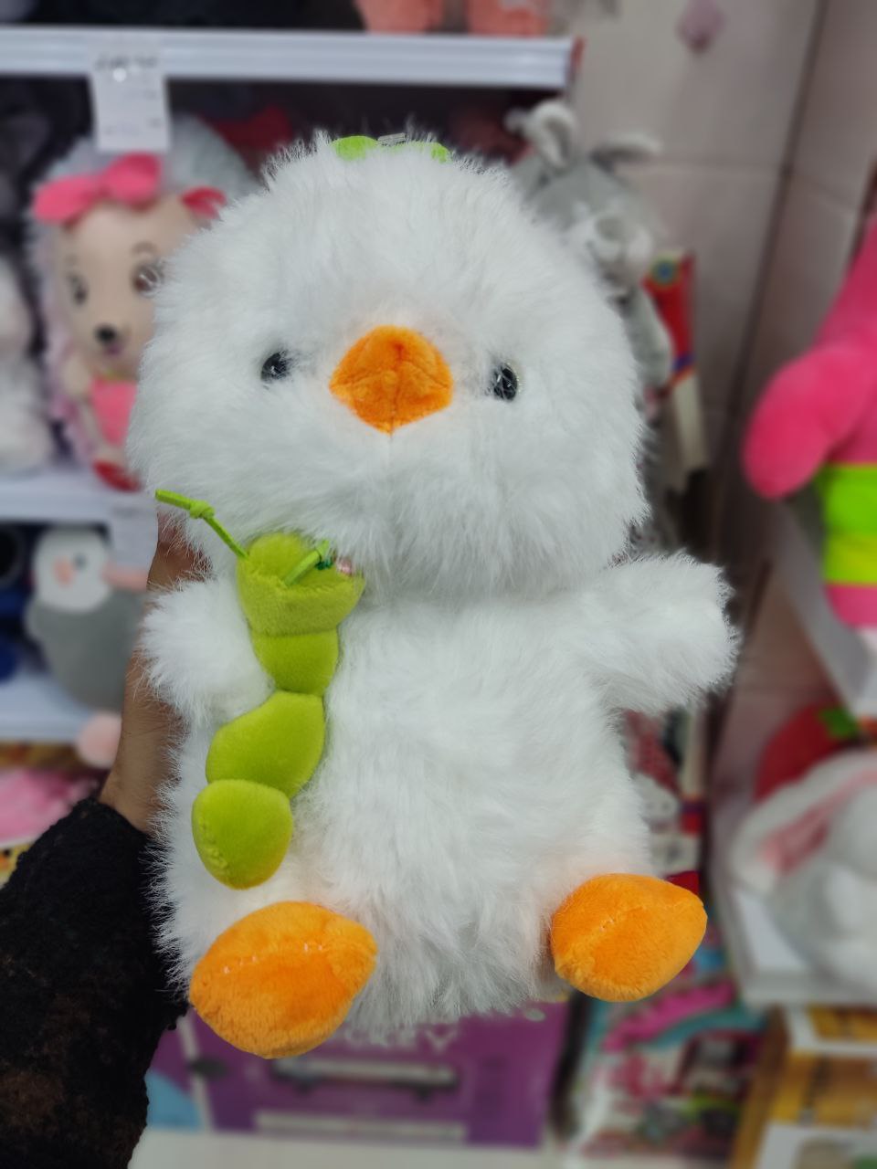 جوجه کرم به دست