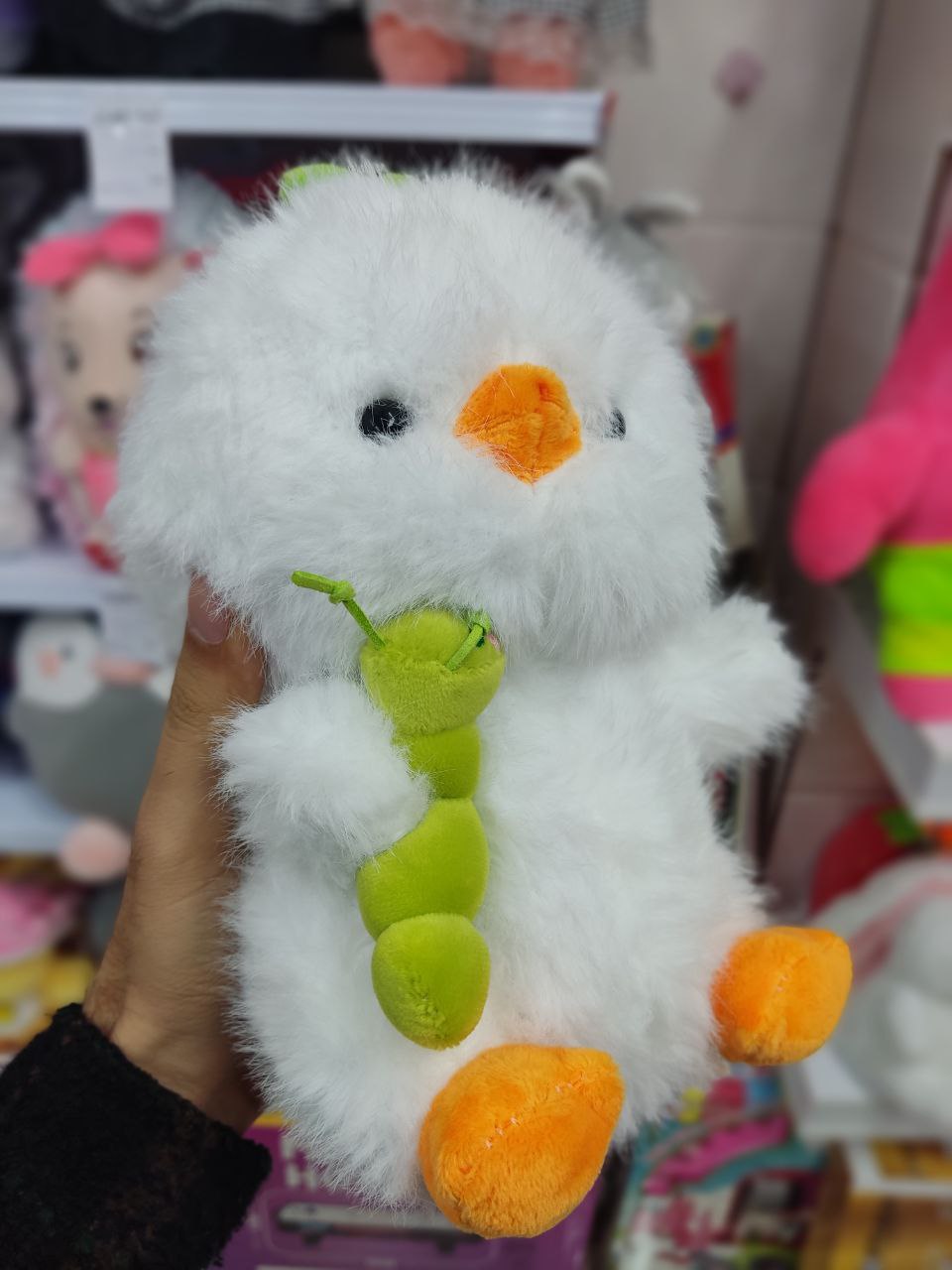 جوجه کرم به دست