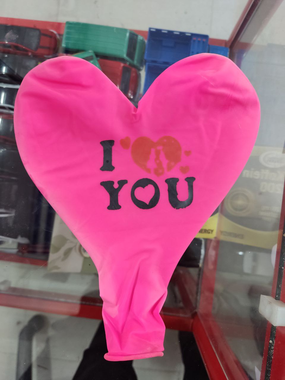 بادکنک طرح قلب 20 عددی