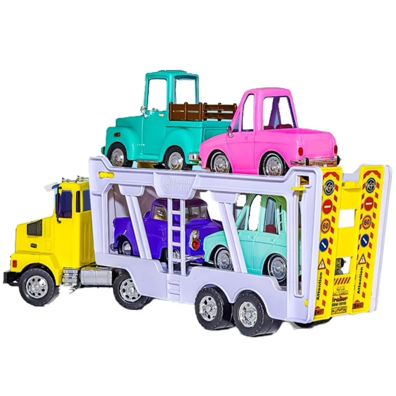 تریلی خودرو بر ولوو قدرتی برند خزلی سایز بزرگ