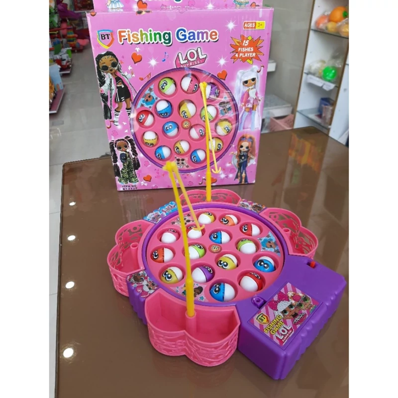 ماهیگیری موزیکال دخترانه و پسرانه