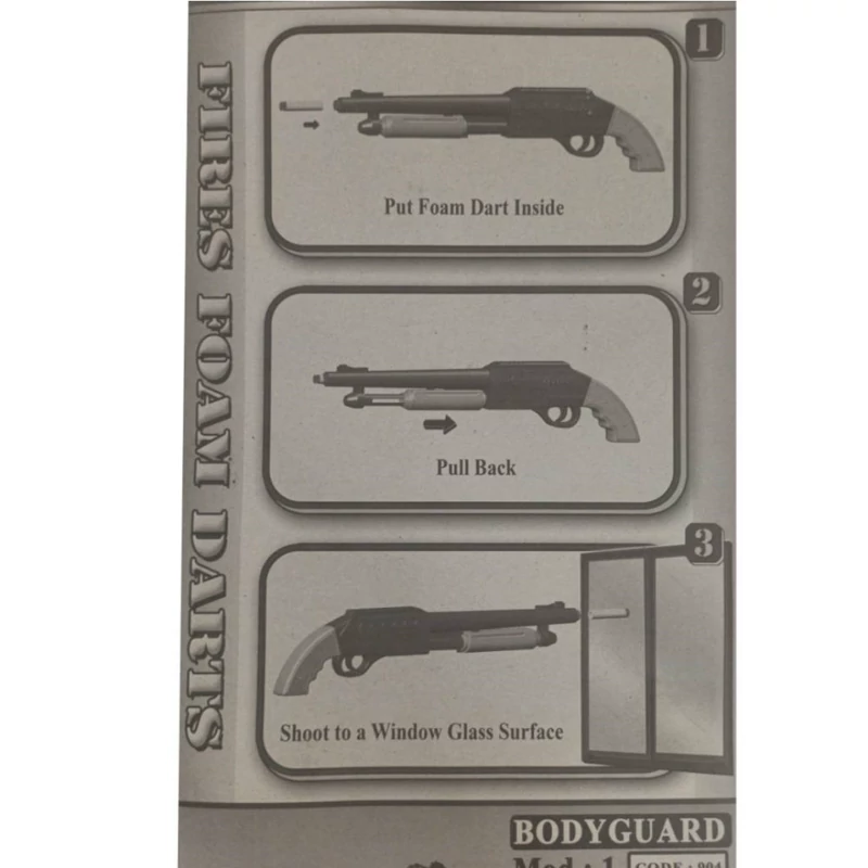 تفنگ اسباب بازی بادیگارد