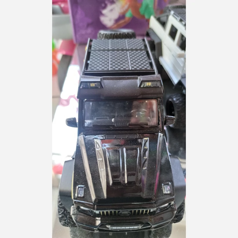 اسباب بازی ماکت فلزی بنز 6 چرخ بارابوس جدید