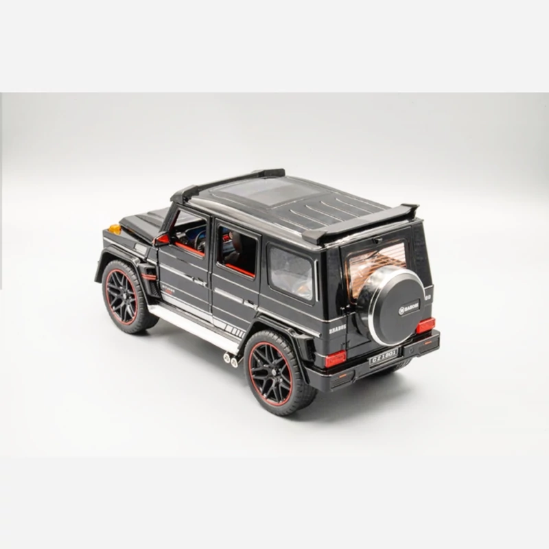 اسباب بازی ماکت فلزی بنز جی کلاس باراباس مشکی