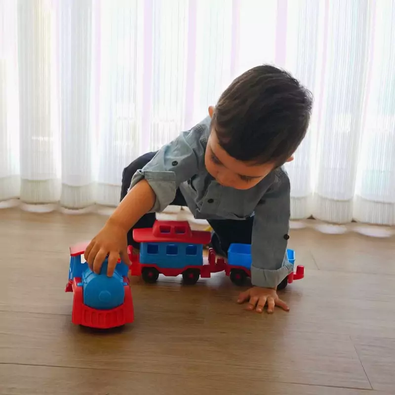 اسباب بازی قطار سه واگن نیکو