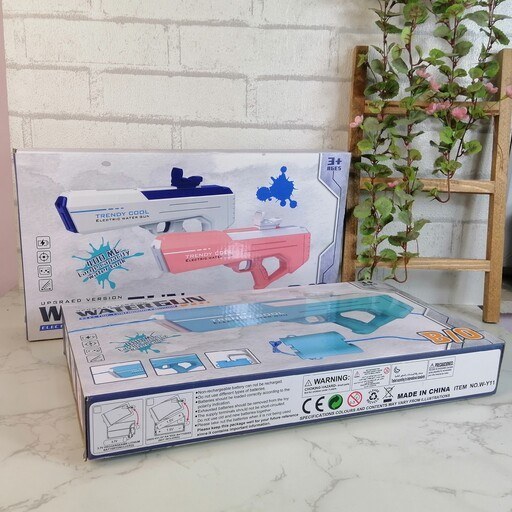 اسباب بازی تفنگ آبپاش شارژی مخزن دار