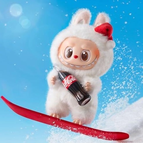 عروسک لبوبو مدل کوکاکولا مناسب خردسال و کودک