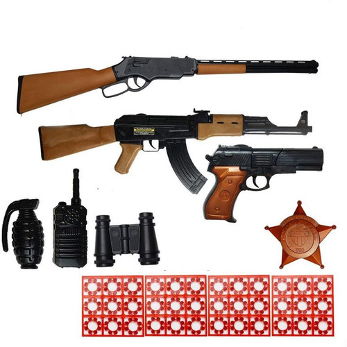 تفنگ بازی گلدن گان مدل naabsell-PA11 مجموعه 11 عددی