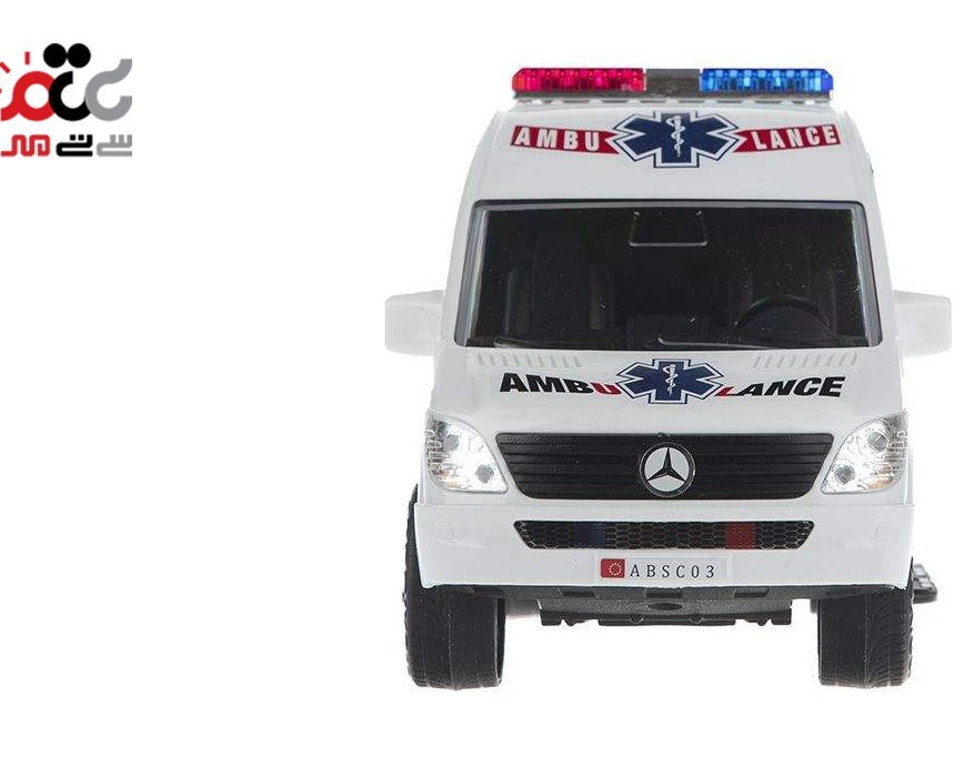 ماشین اسباب بازی آمبولانس قدرتی درج