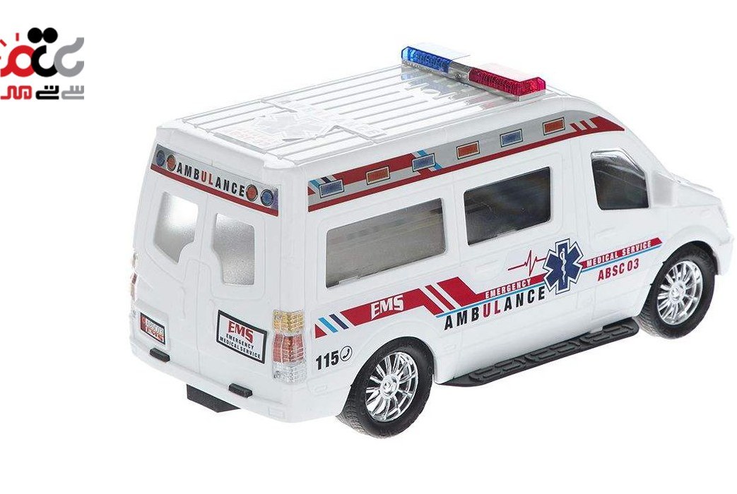 ماشین اسباب بازی آمبولانس قدرتی درج