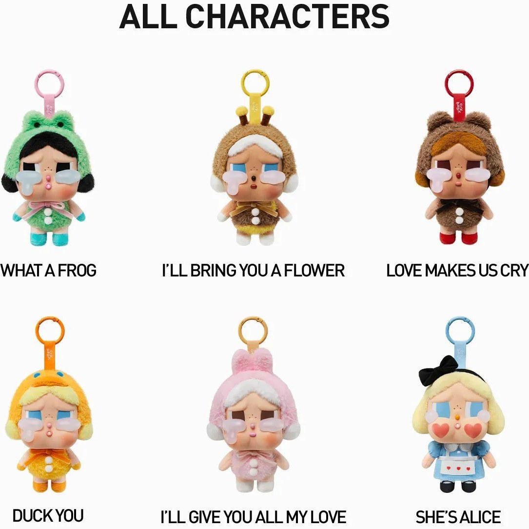 لبوبو عروسک کرای بیبی پاپ مارت جعبه شانسی