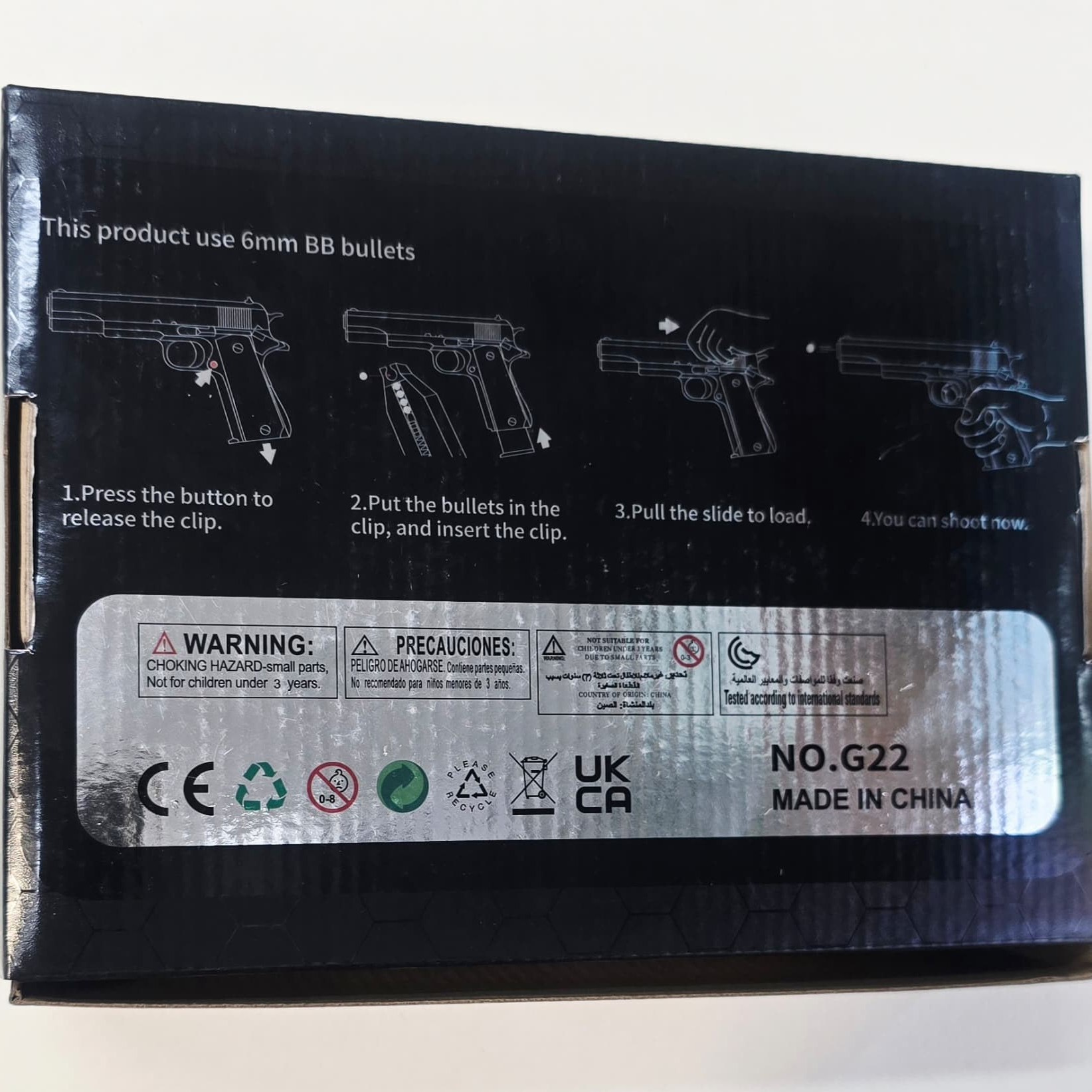 تفنگ فلزی ساچمه ای G22