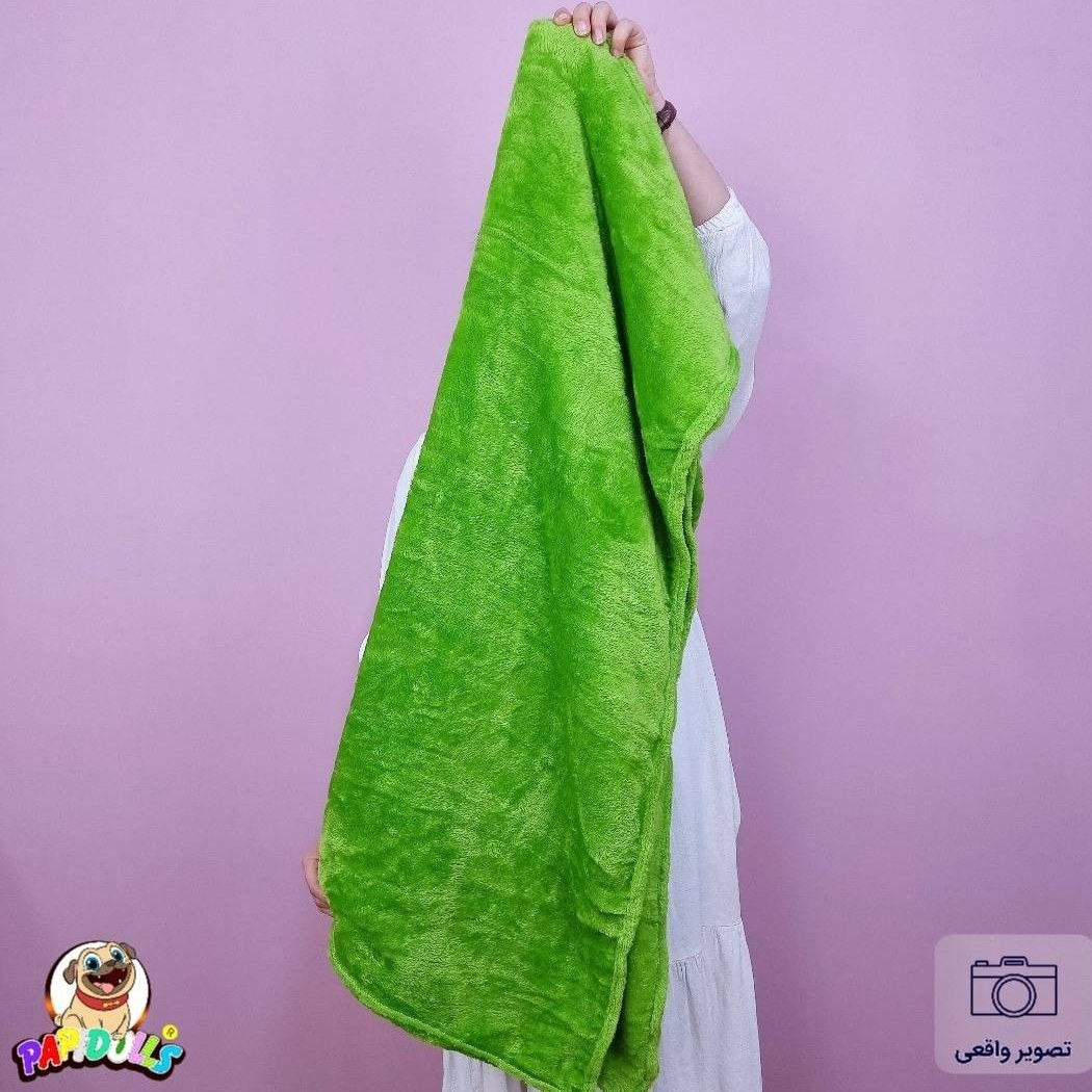 عروسک پتودار طرح آووکادو سایز ۵۰ سانتی‌متر به همراه پتو