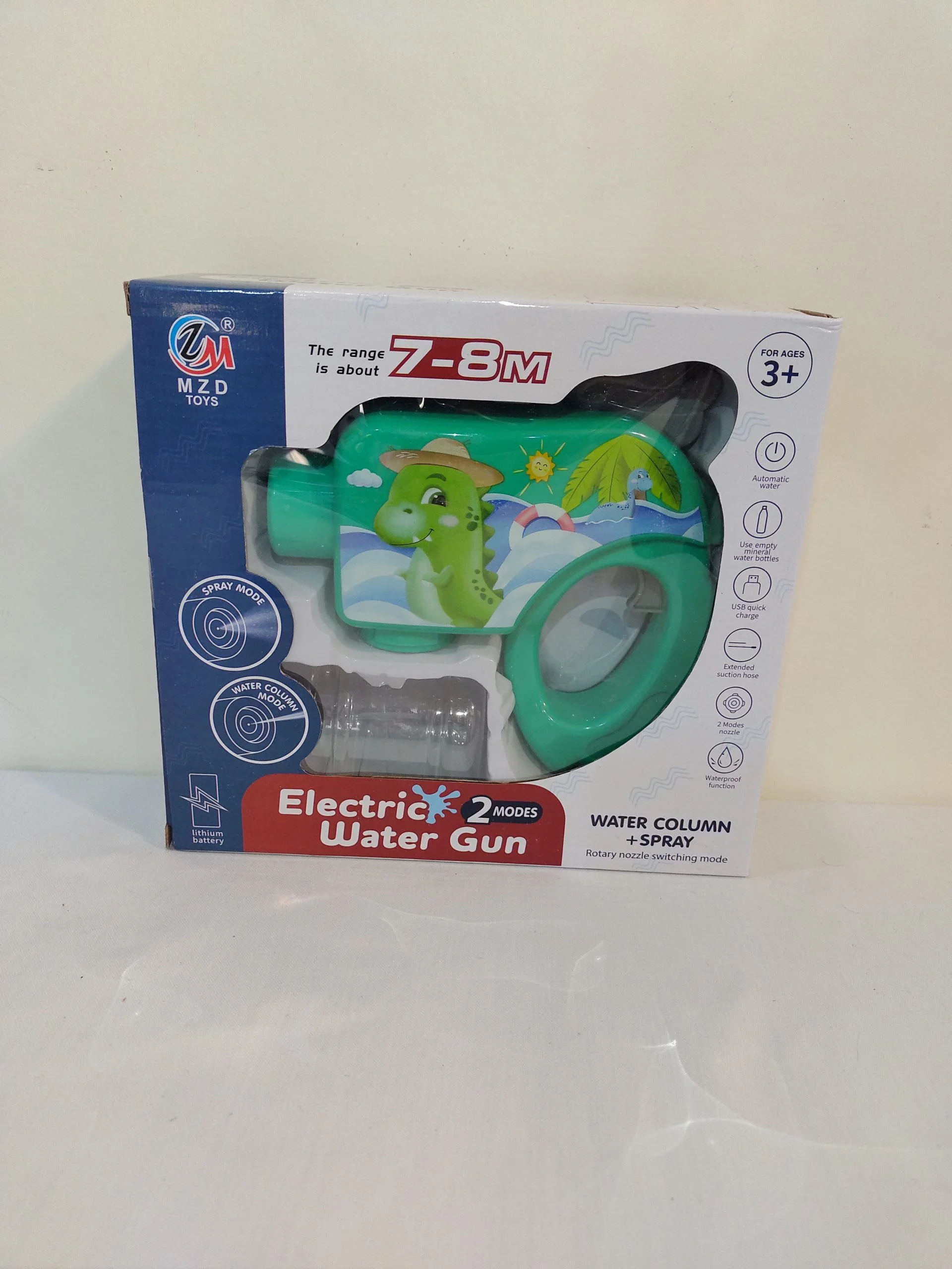 تفنگ آبپاش رگباری شارژی با دو حالت پاشش آب خفن