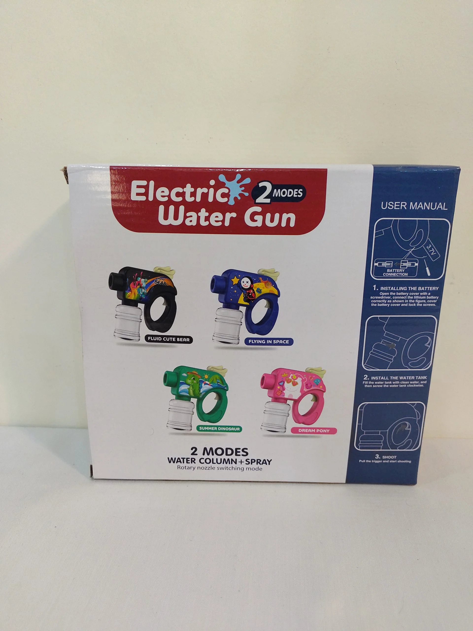 تفنگ آبپاش رگباری شارژی با دو حالت پاشش آب خفن