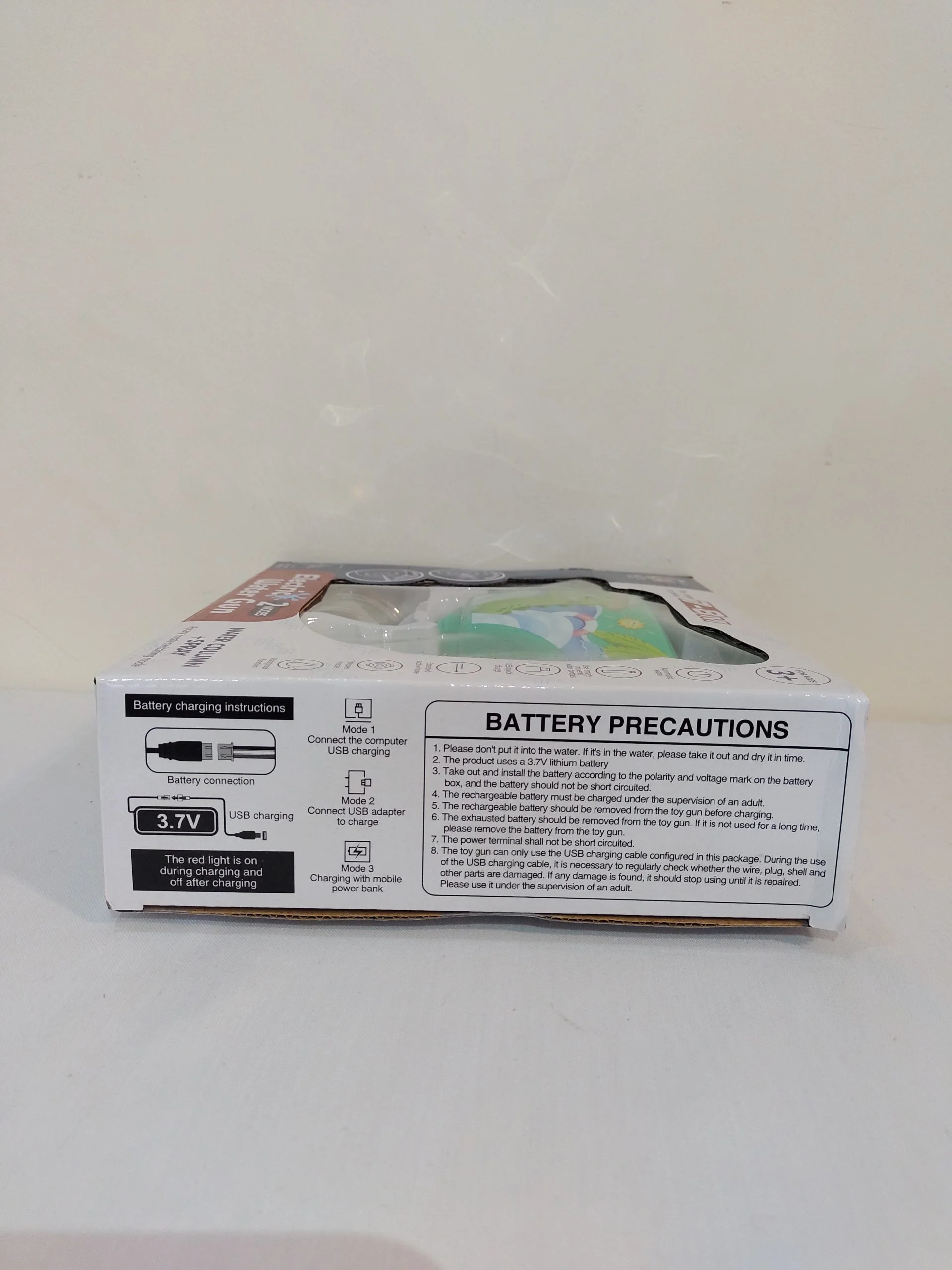 تفنگ آبپاش رگباری شارژی با دو حالت پاشش آب خفن