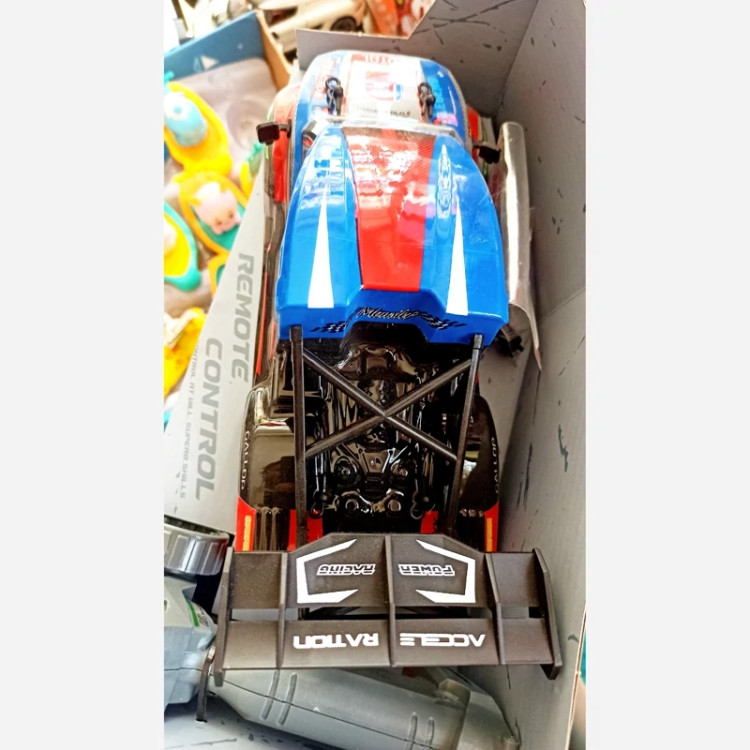 اسباب بازی کامیون سرعتی کنترل شارژی کلاسیک