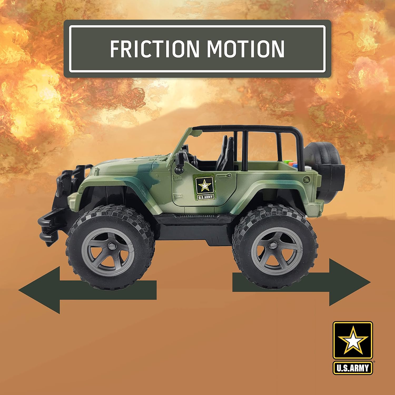 ماشین کنترلی جیپ جنگی