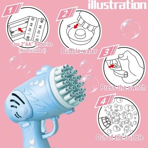 تفنگ حبابساز باطری خور وارداتی