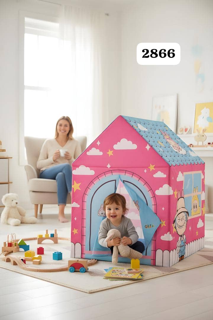 چادر خانه کودک طرح لبوبو الکا 108x72x90