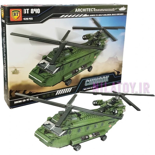 لگو هلیکوپتر شنوک BT840 با ۵۲۰ قطعه