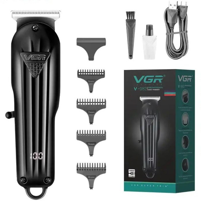 ماشین اصلاح وی جی آر مدل V-982 با تکنولوژی برش مستقیم